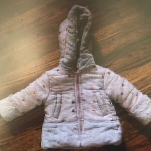 Cozy Kids' Hooded Jacket - Gray